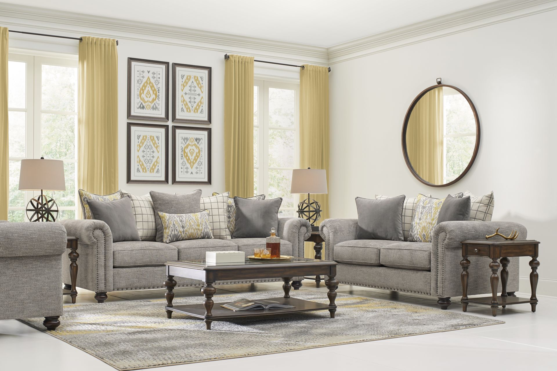 Greenwood Gray Sofa - Image 2