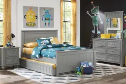 3 pc full panel bed