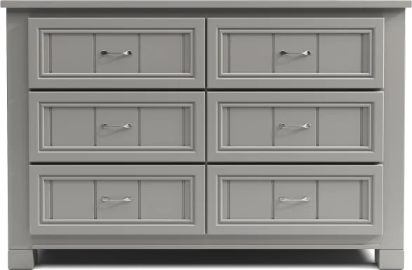 Kids Cottage Colors Gray Dresser