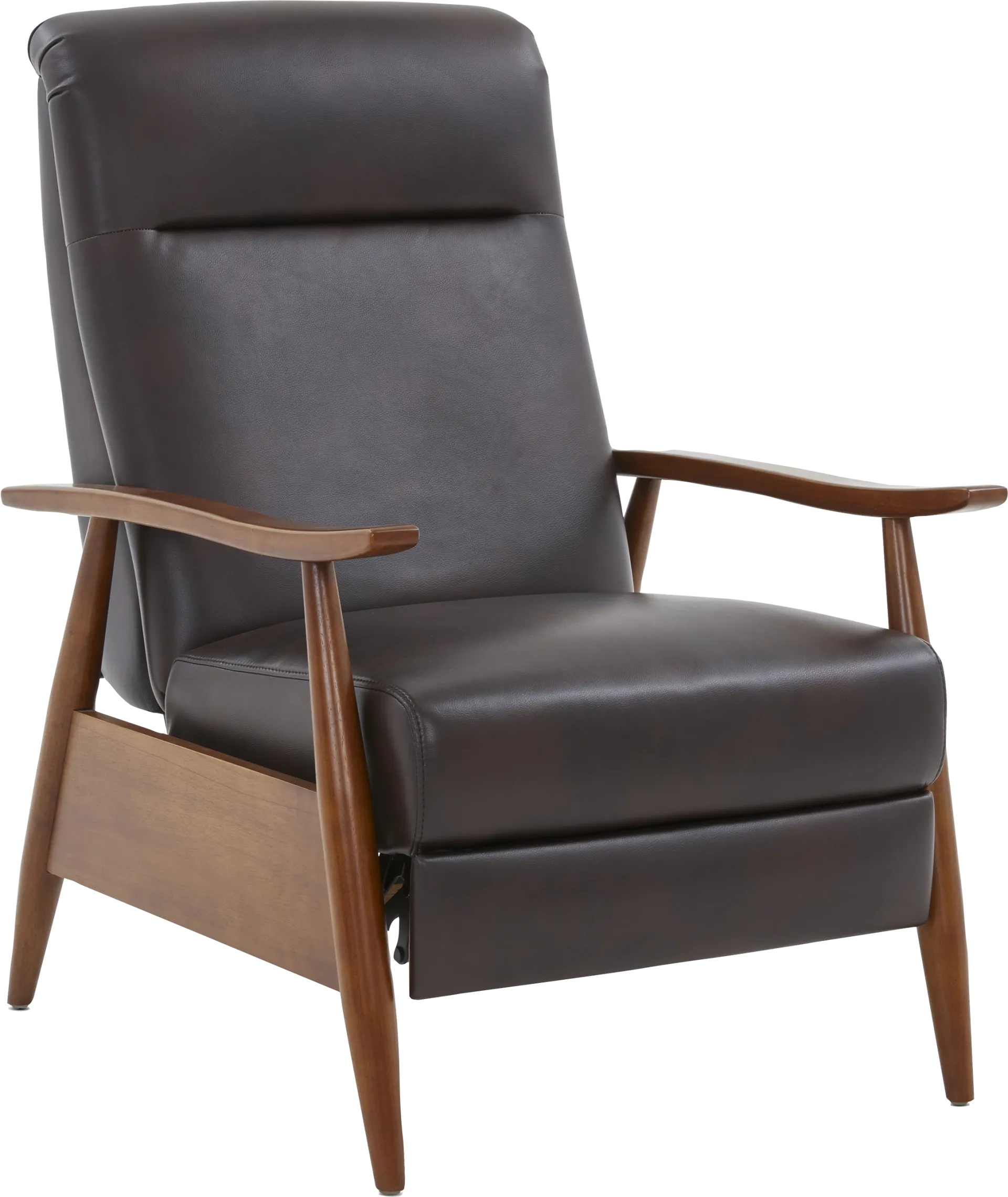 Benbro II Brown Push Back Recliner - Image 1
