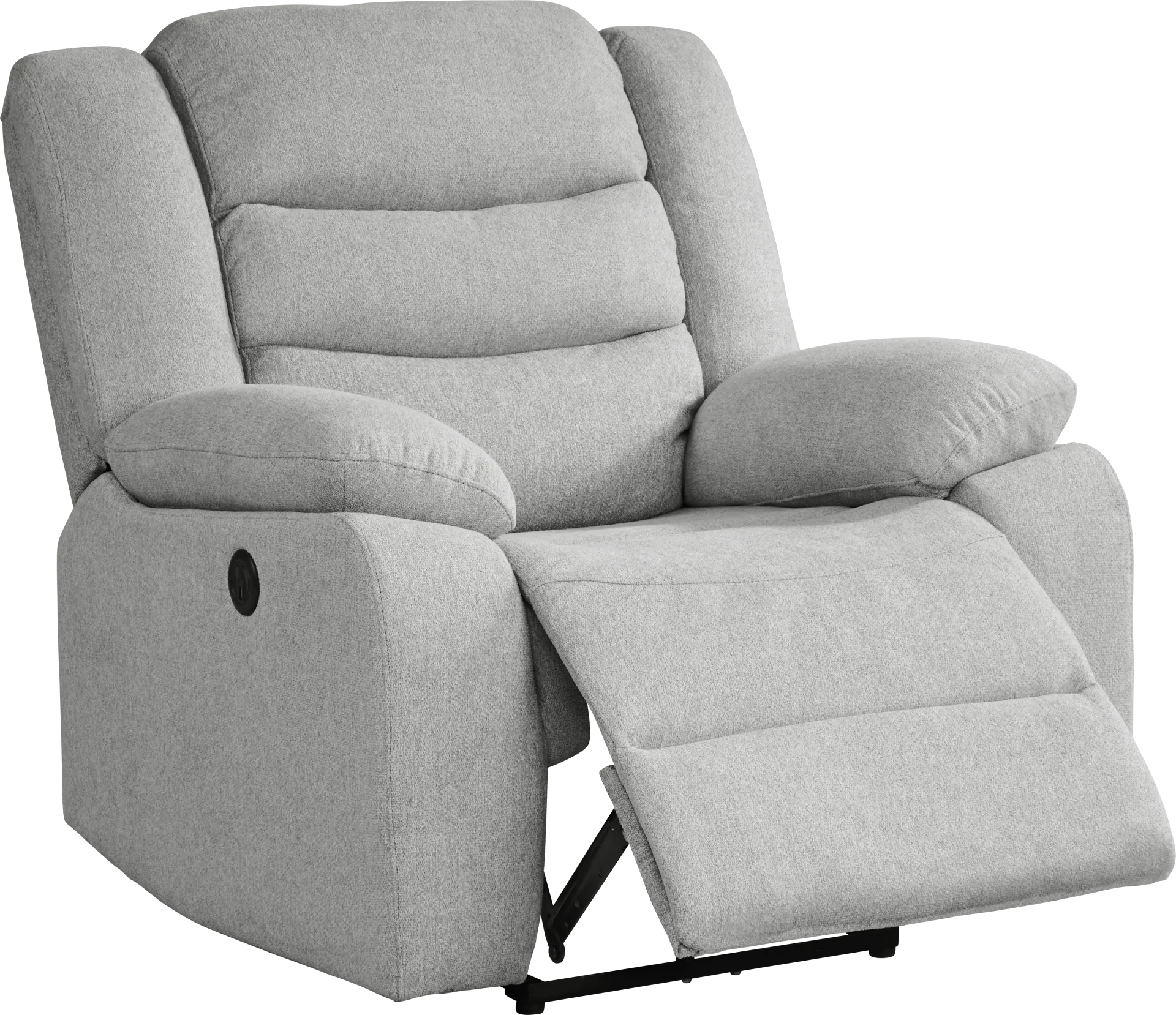 Swansea Gray Power Recliner - Image 1