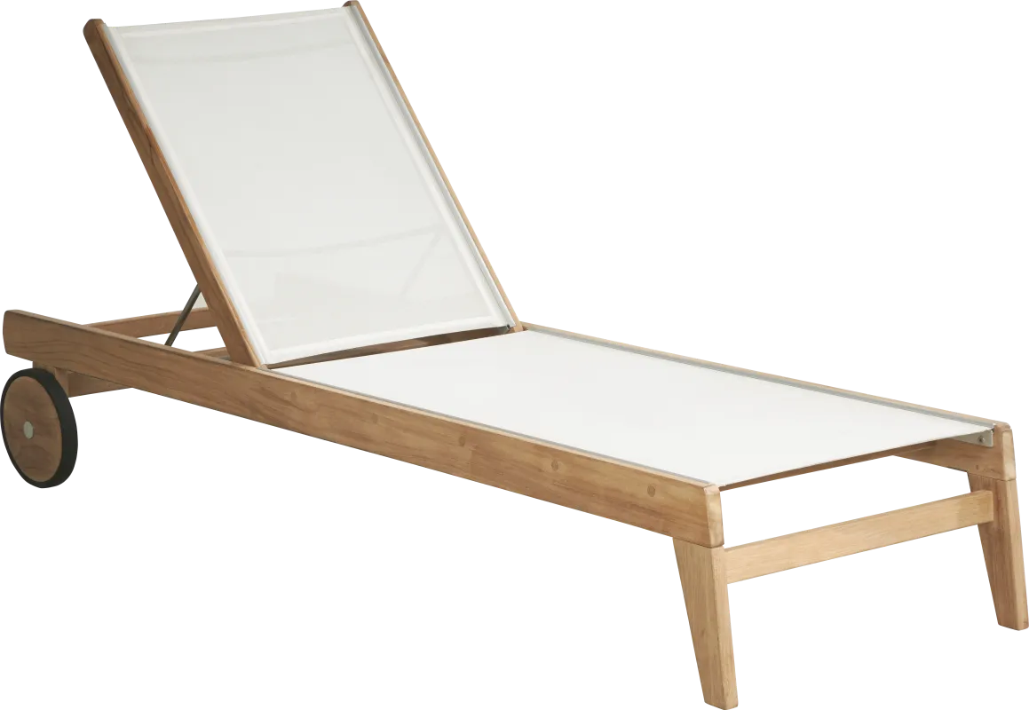 Pleasant Bay Teak Outdoor Chaise
