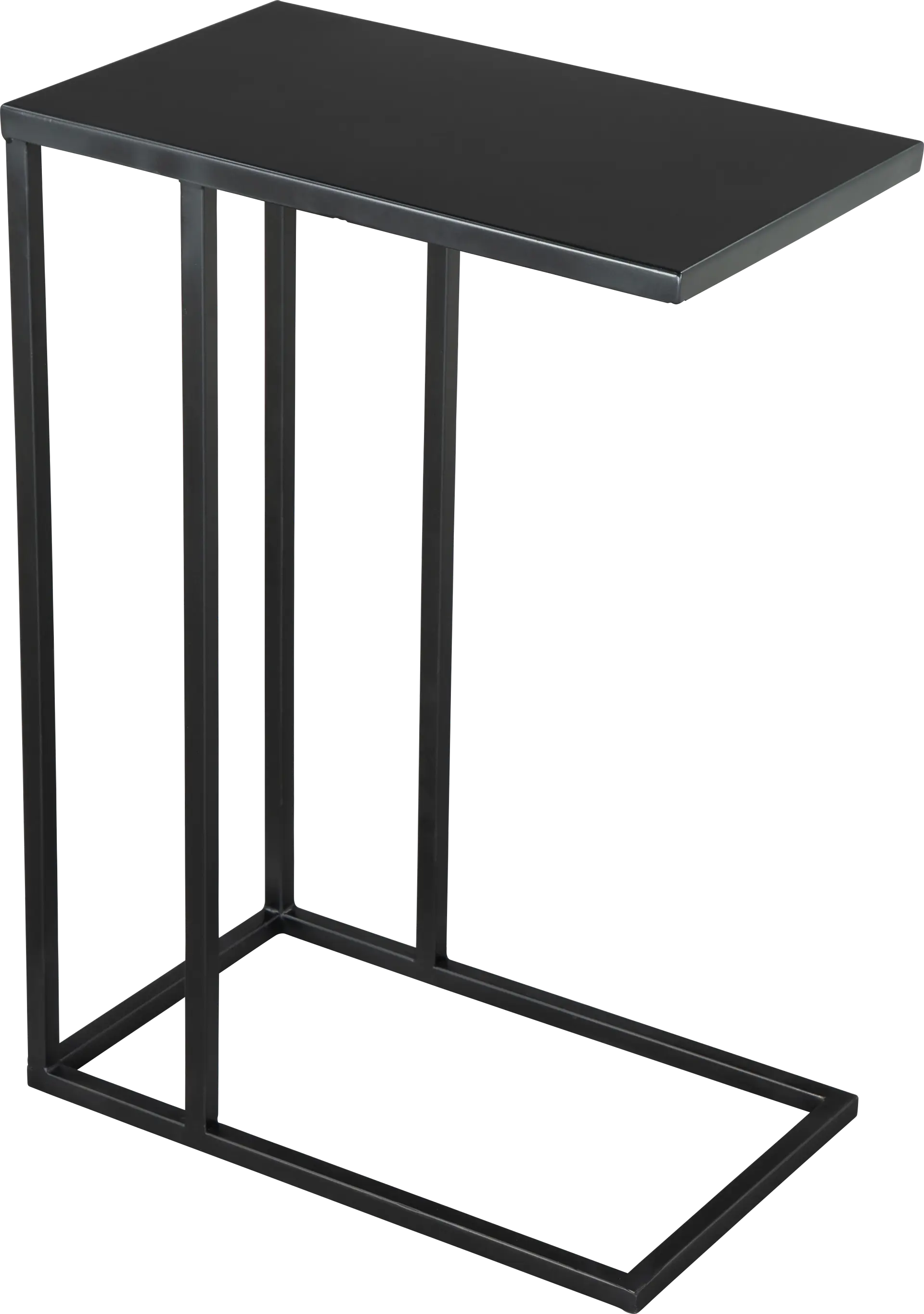Dearmoun Black End Table