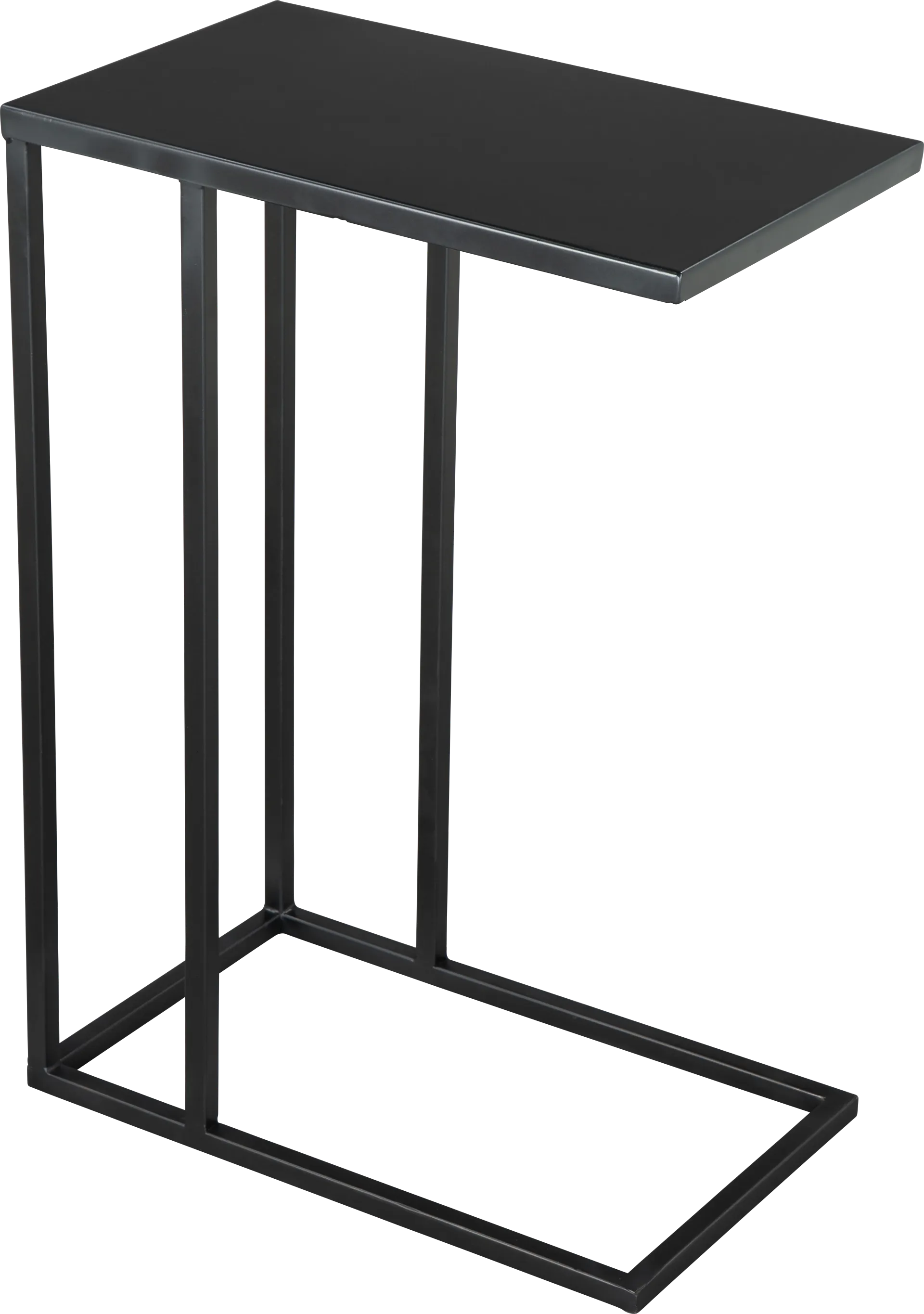 Dearmoun Black End Table - Image 1