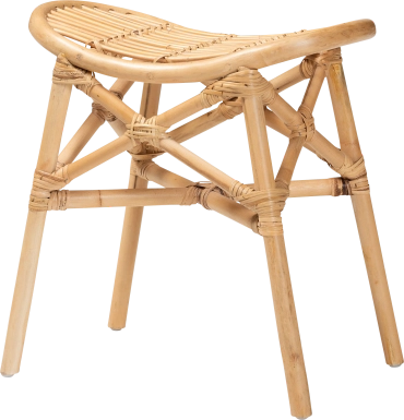 Eloriza Brown Footstool