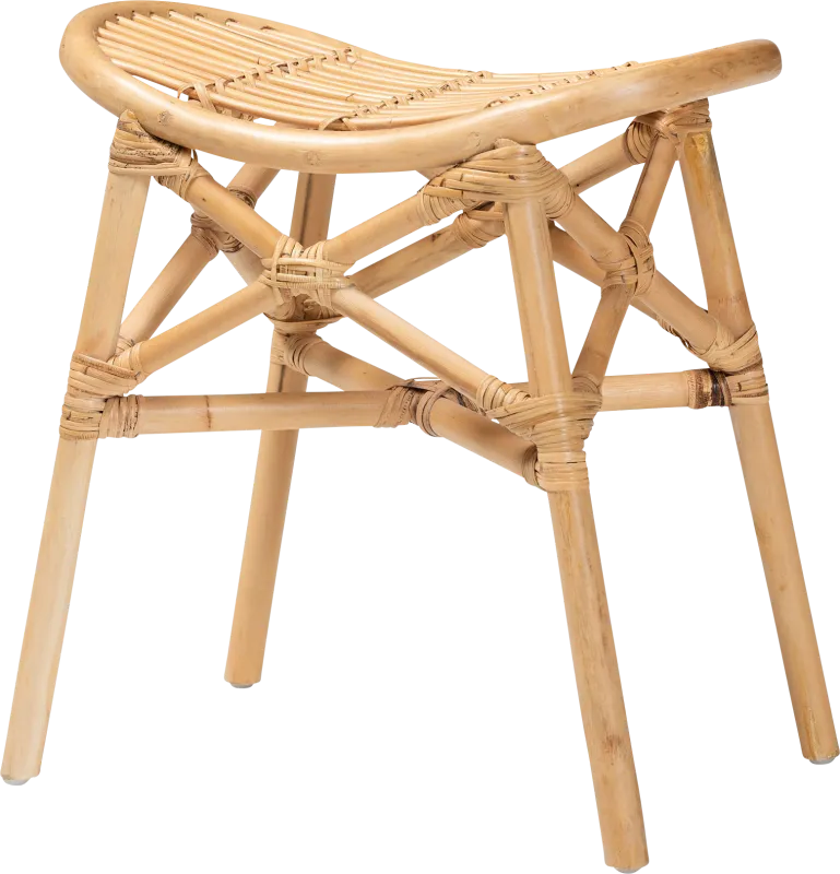 Eloriza Brown Footstool