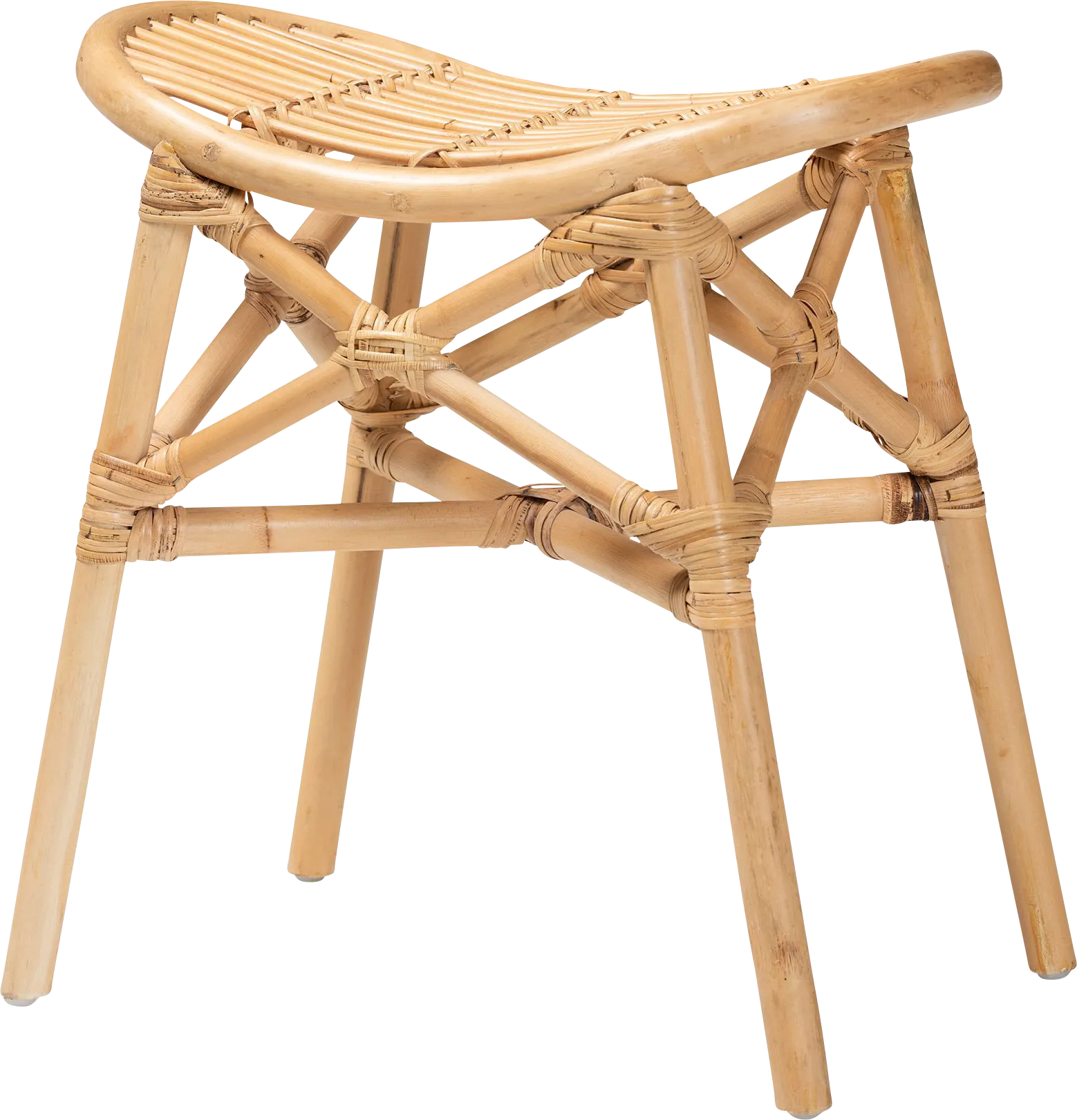 Eloriza Brown Footstool - Image 1