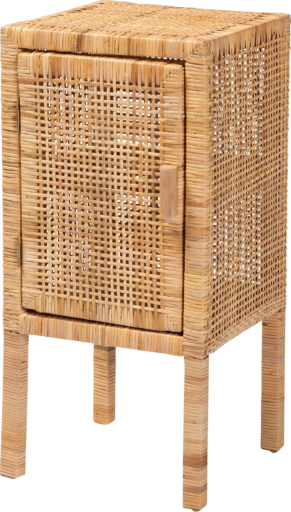 Ahlia Brown Nightstand - Thumbnail - Image 1