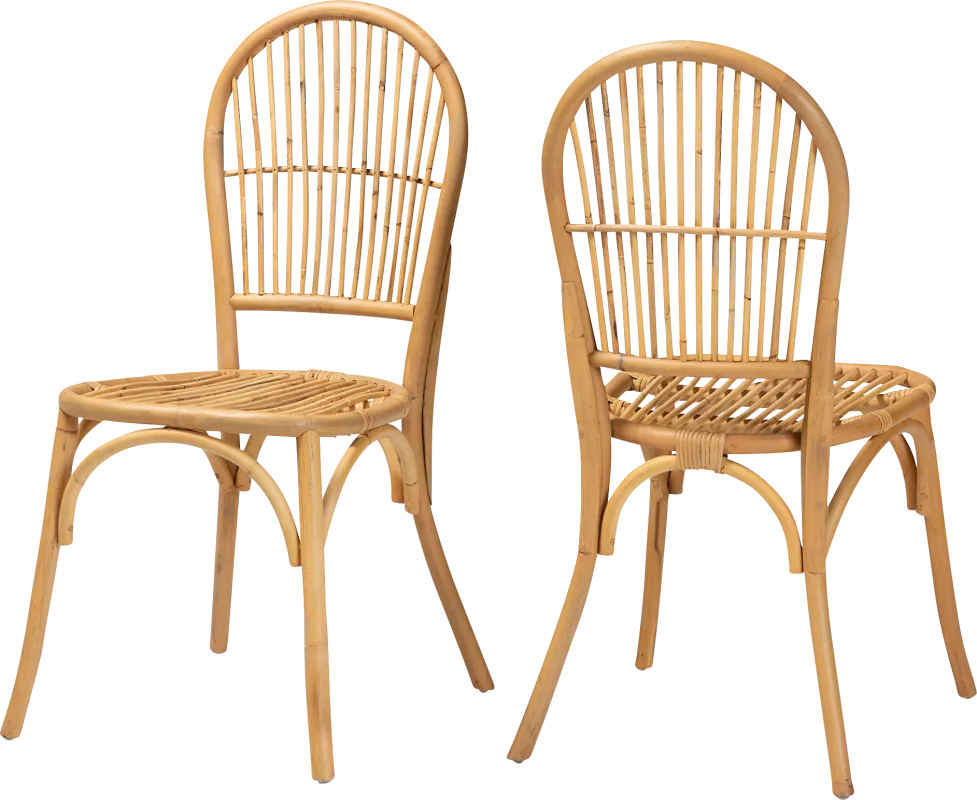 Werling Brown Side Chair, Set of 2