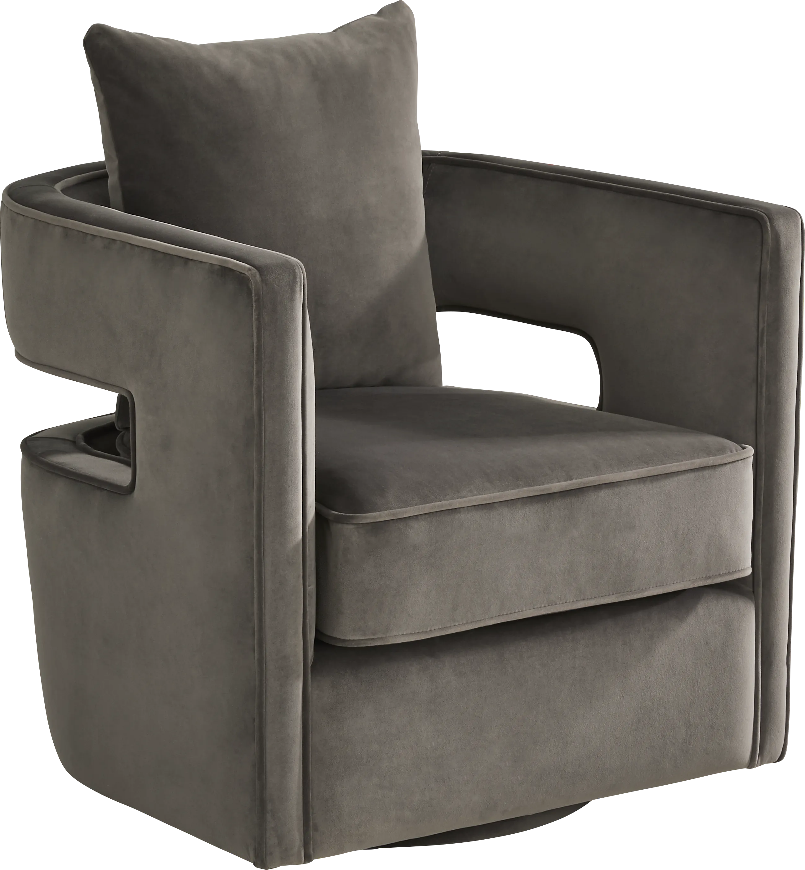 Rockaway Point Gray Accent Chair - Thumbnail - Image 1