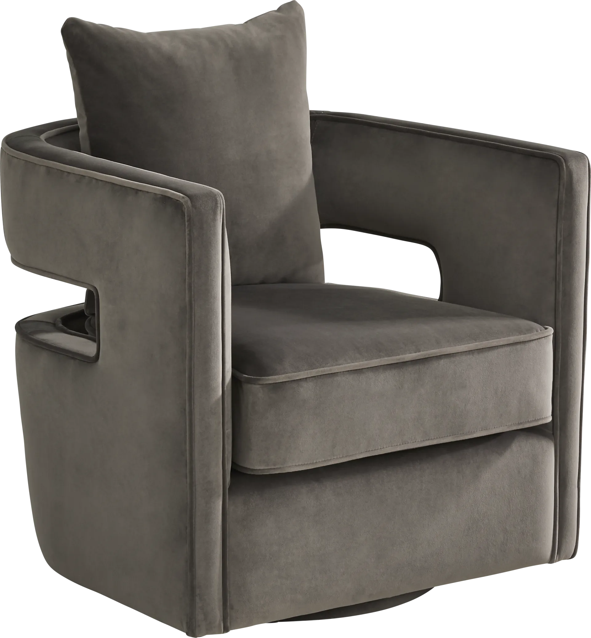 Rockaway Point Gray Accent Chair - Image 1