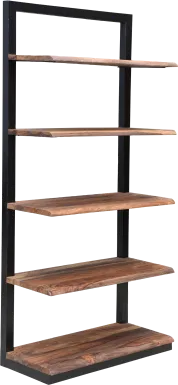 Millvale Brown Bookcase