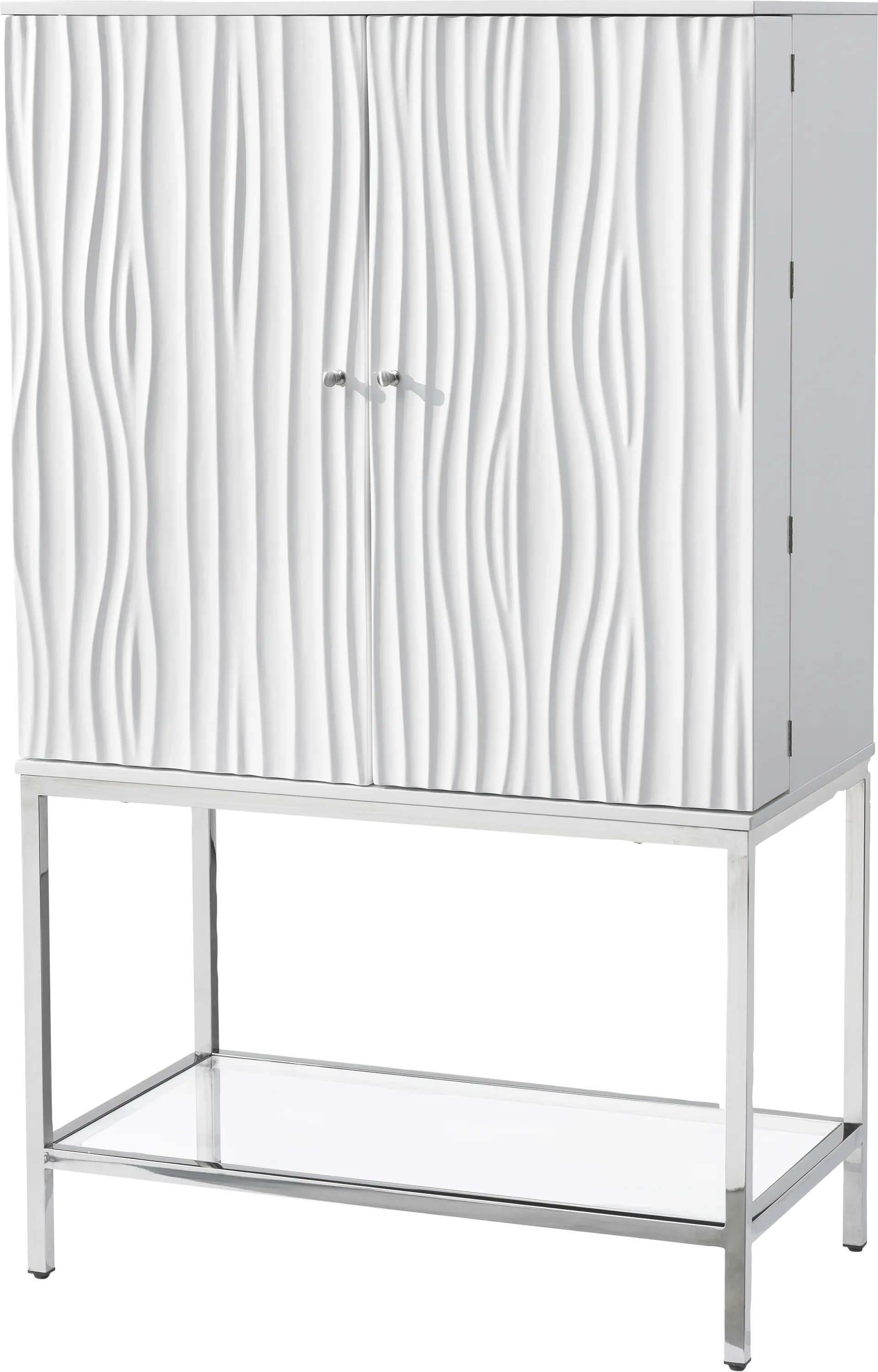 Parkbrook White Wine Cabinet - Image 1