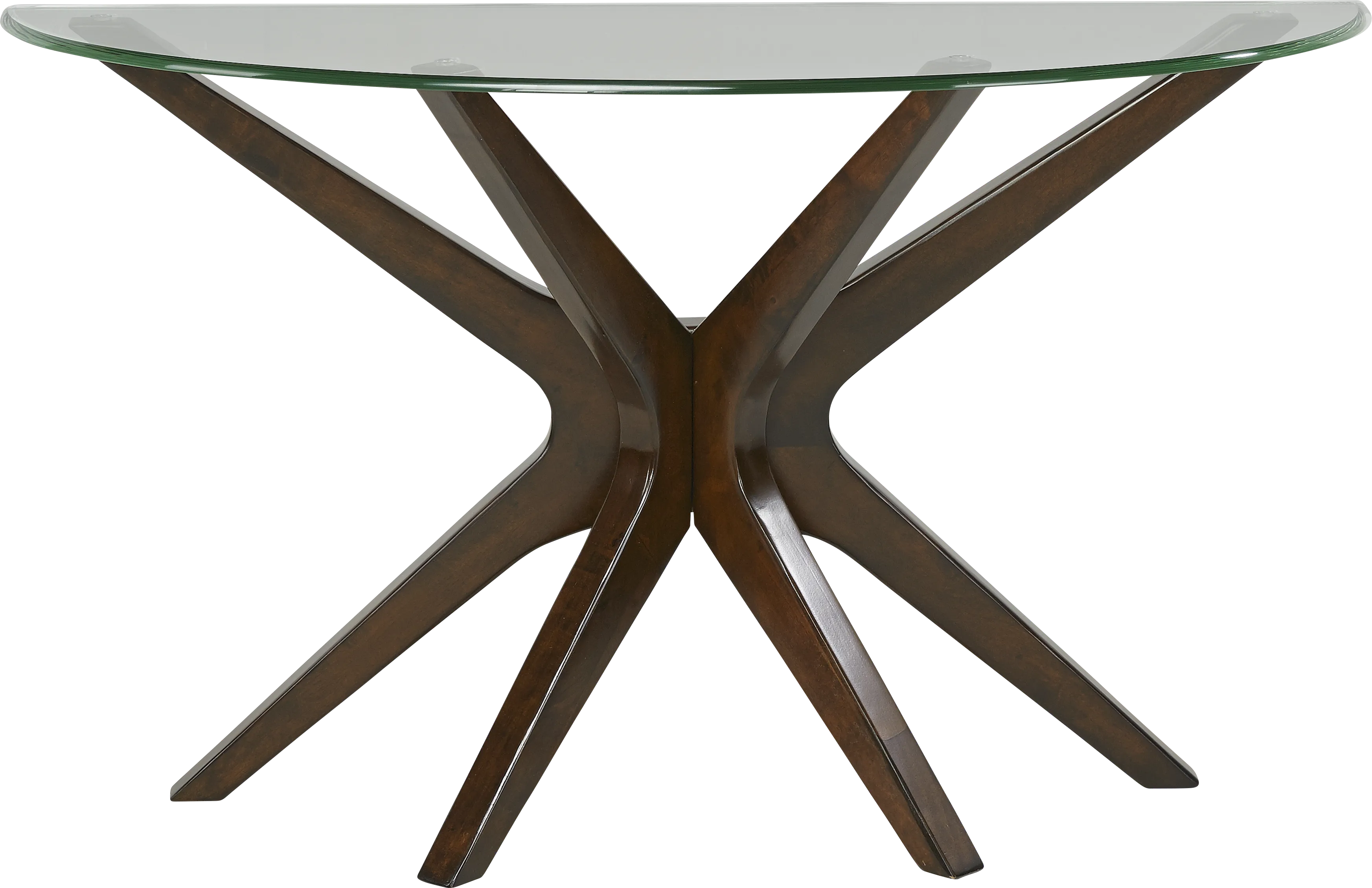 Edina Cherry Sofa Table - Thumbnail - Image 1