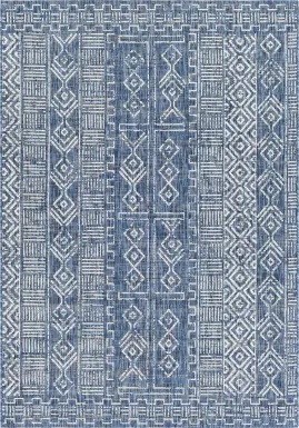 Alturas Blue 7'10 x 10'2 Indoor/Outdoor Rug