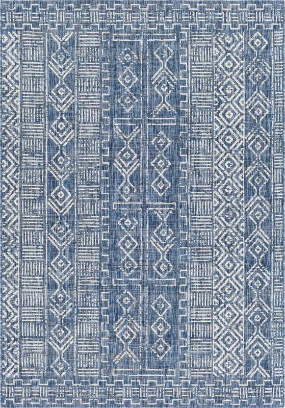 Alturas Blue 7'10 x 10'2 Indoor/Outdoor Rug