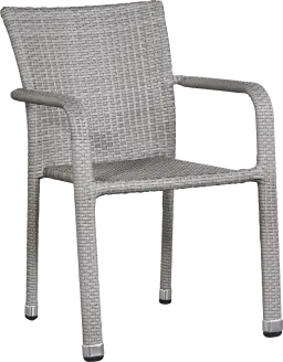 square back arm chair