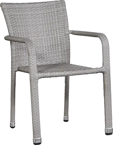 square back arm chair