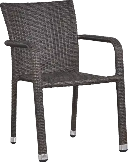 square back arm chair