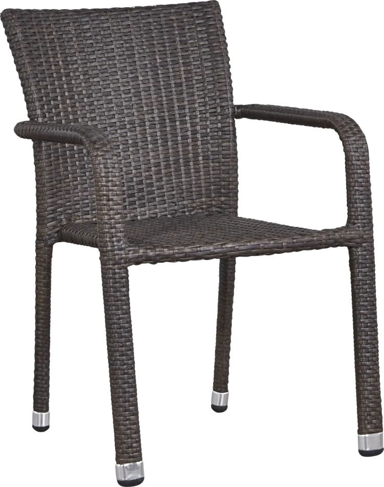 square back arm chair