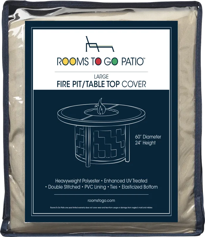Patio 60 in. Fire Pit Cover