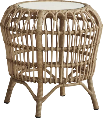 Kain Natural Outdoor End Table