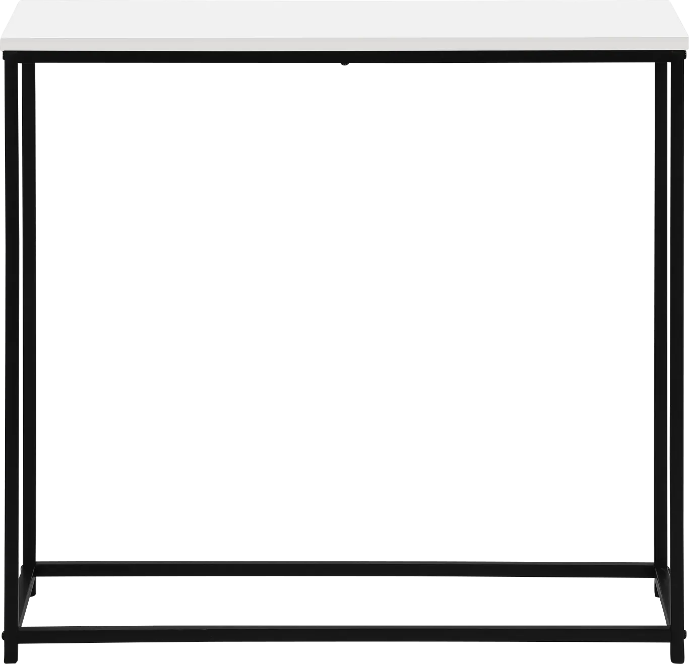 Mornay White Sofa Table - Thumbnail - Image 1