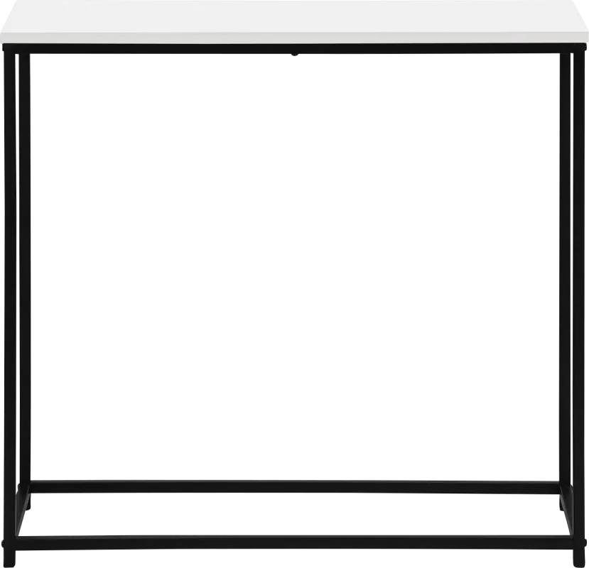 Mornay White Sofa Table