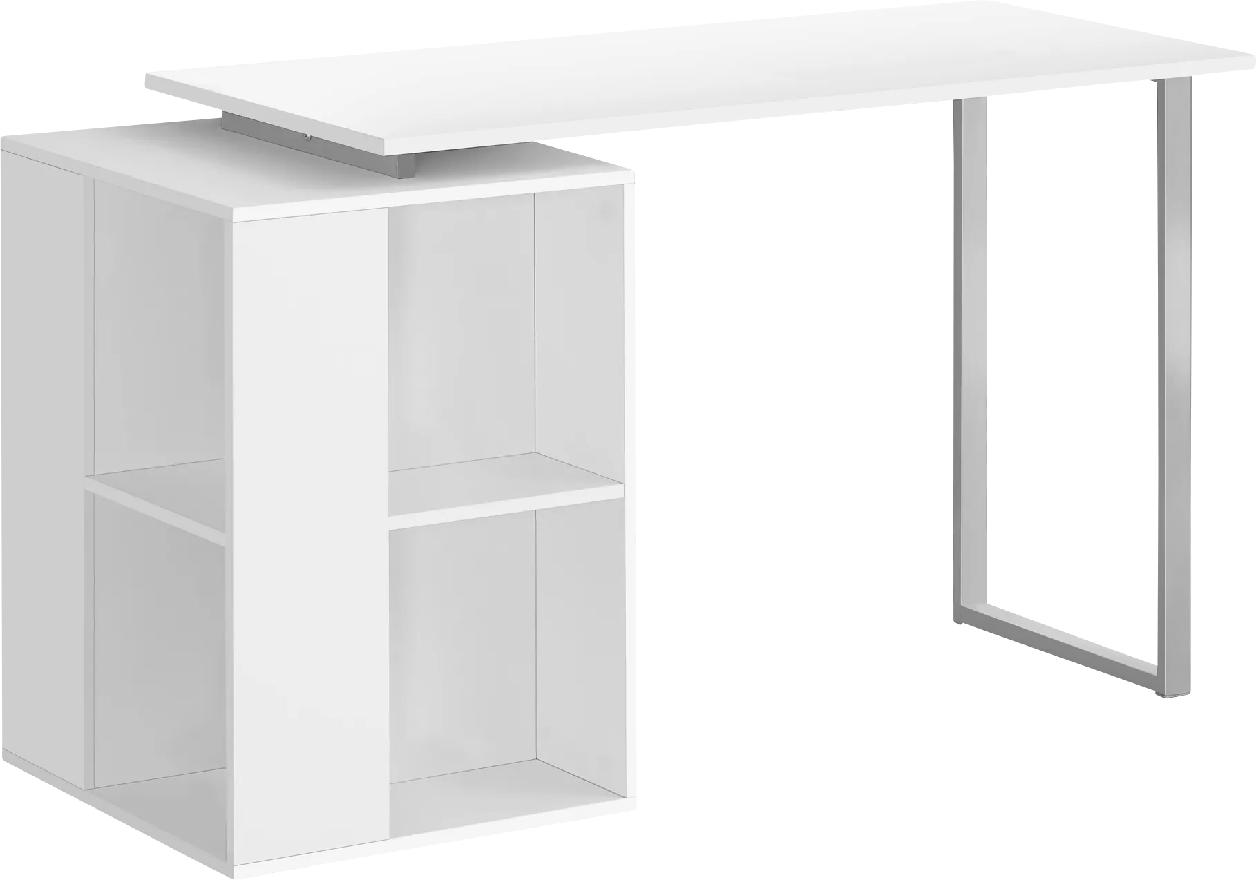 Monteron White Desk - Thumbnail - Image 1