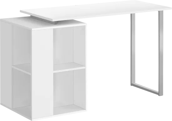 Monteron White Desk