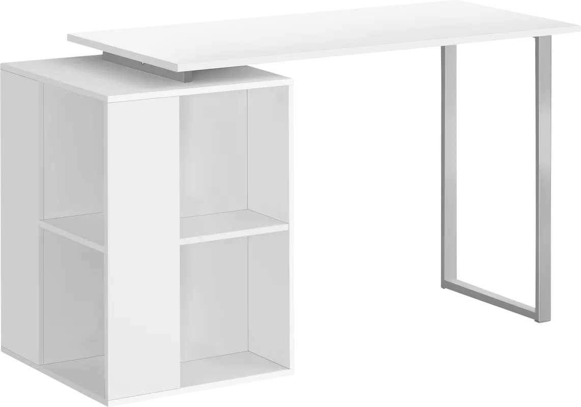 Monteron White Desk