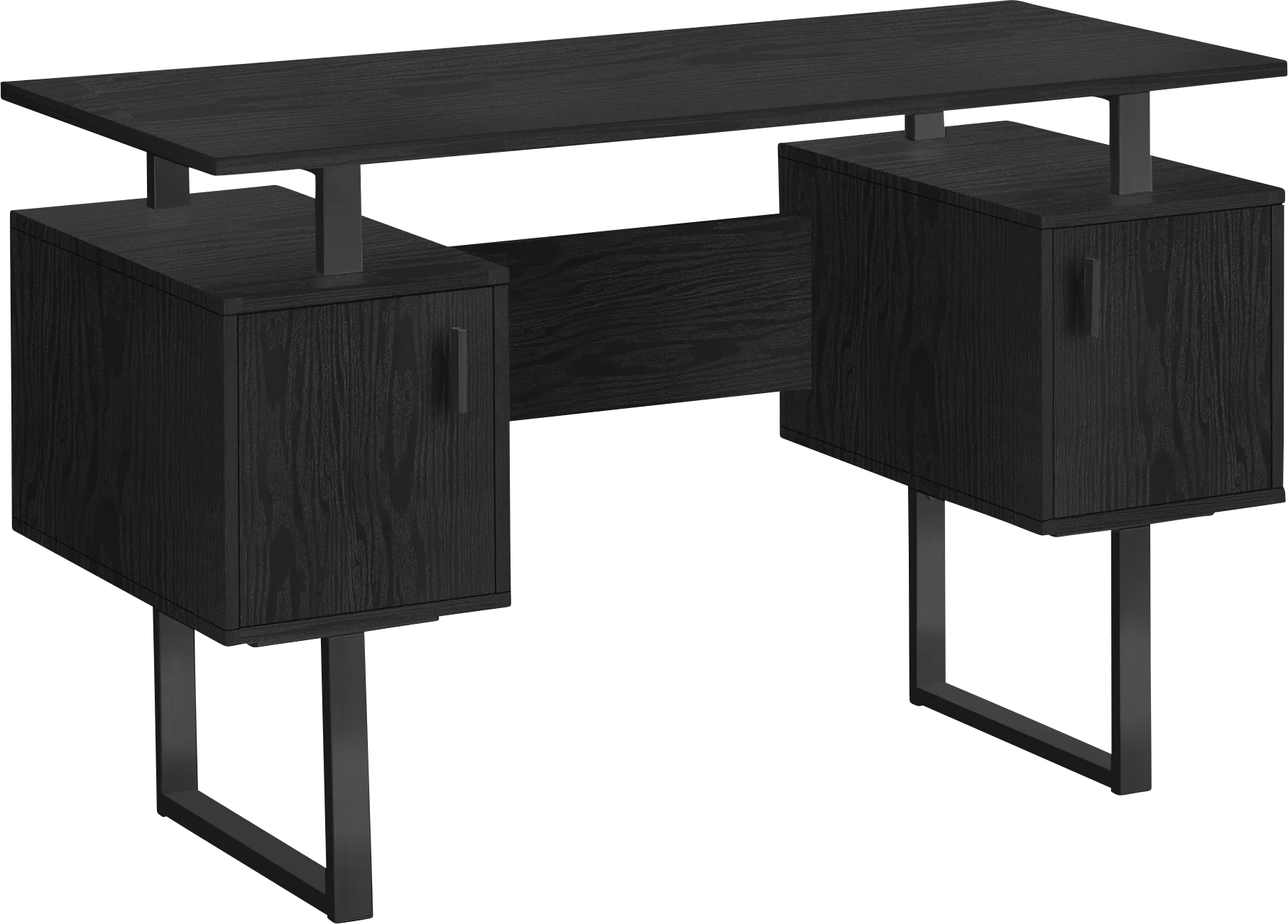 Meridell Black Desk - Thumbnail - Image 1