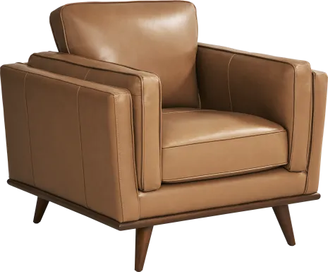Cassina Way Caramel Leather Chair