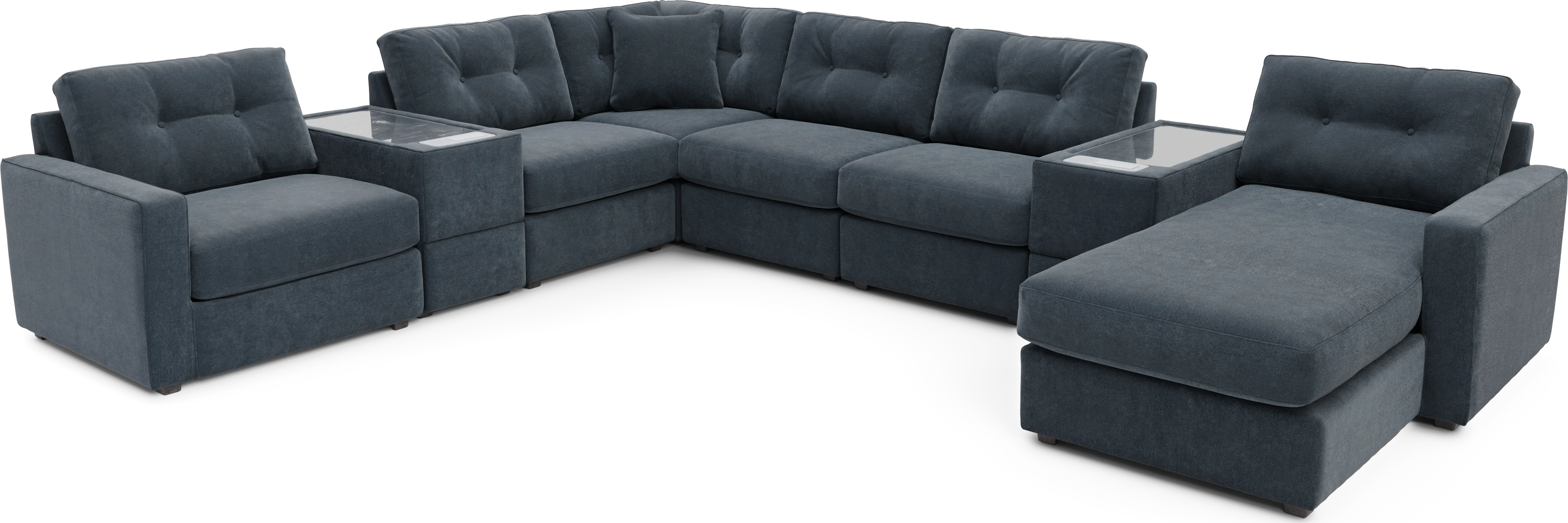 Indigo 8 Pc ModularOne with Media Consoles - Thumbnail - Image 1