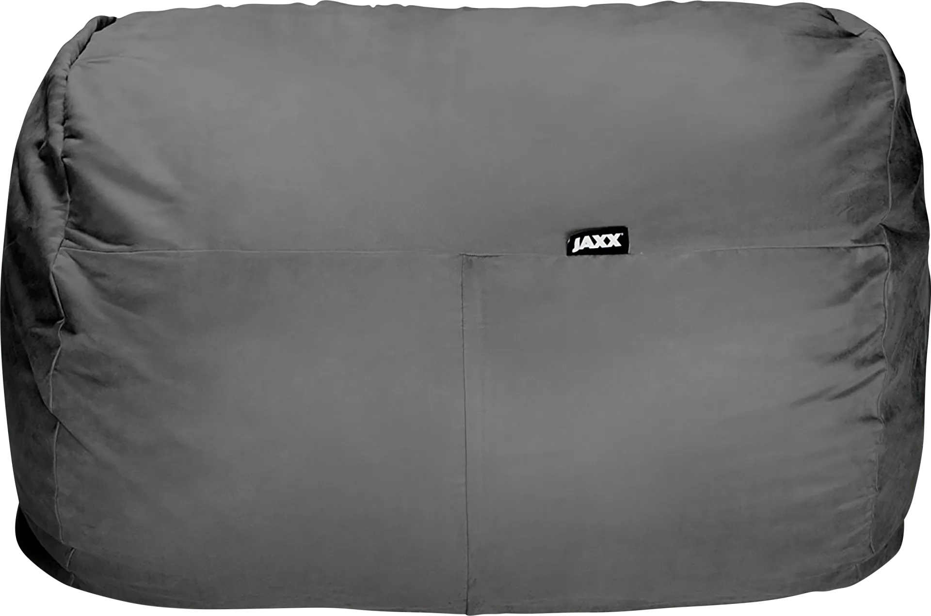 Kids Bexley Charcoal Bean Bag Chair - Image 1