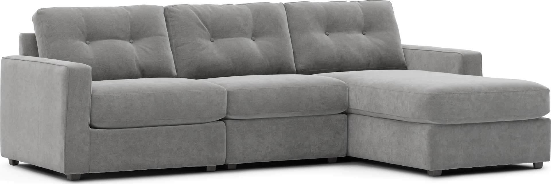 Gray 3 Pc ModularOne - Image 1