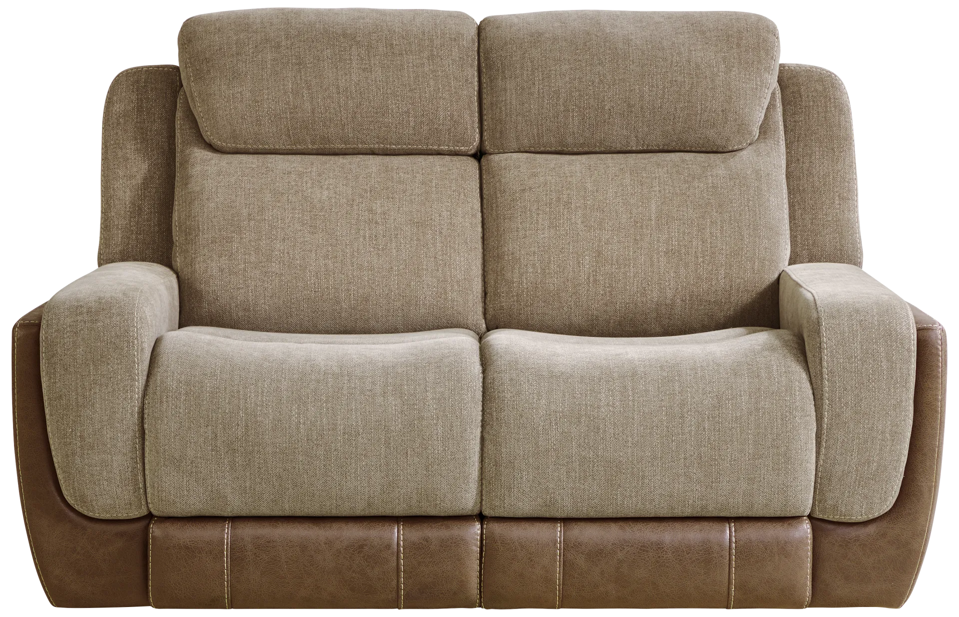 camel stationary loveseat