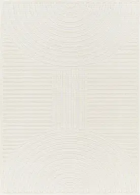 Sandring Cream 5' x 7'2 Rug