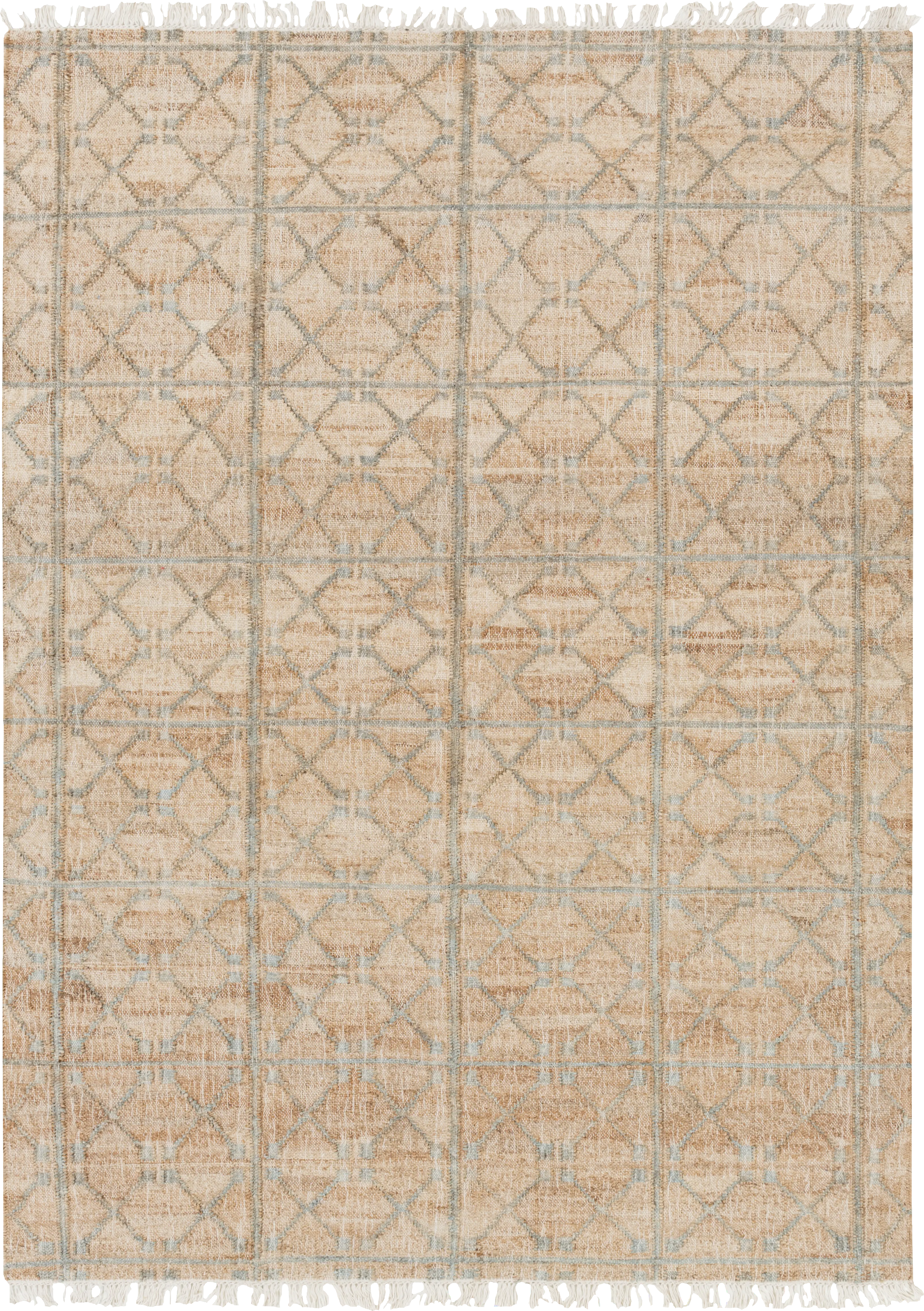Walsner Tan 5' x 7'6 Rug - Thumbnail - Image 1