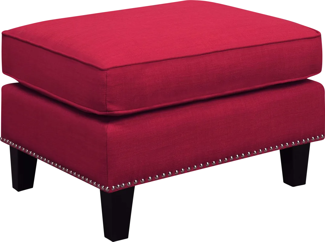 Bazemore Berry Ottoman