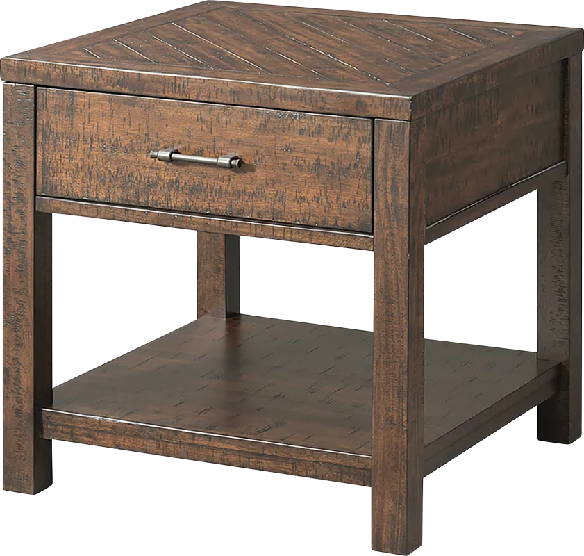 Lazenby Walnut End Table