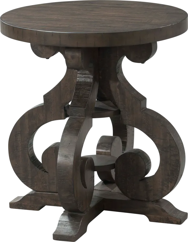 Pasquo Brown End Table