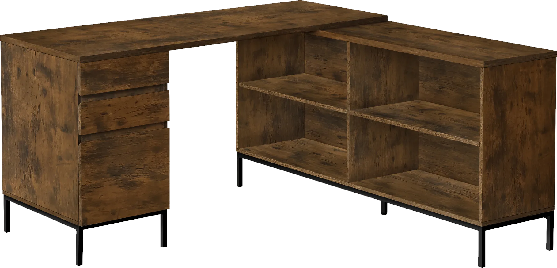 Wandsworth Brown Desk - Image 1