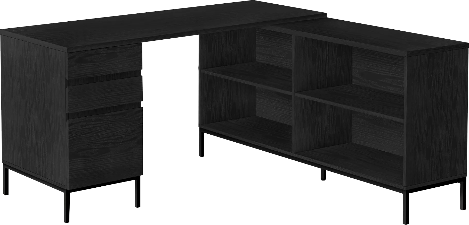 Wandsworth Black Desk - Image 1