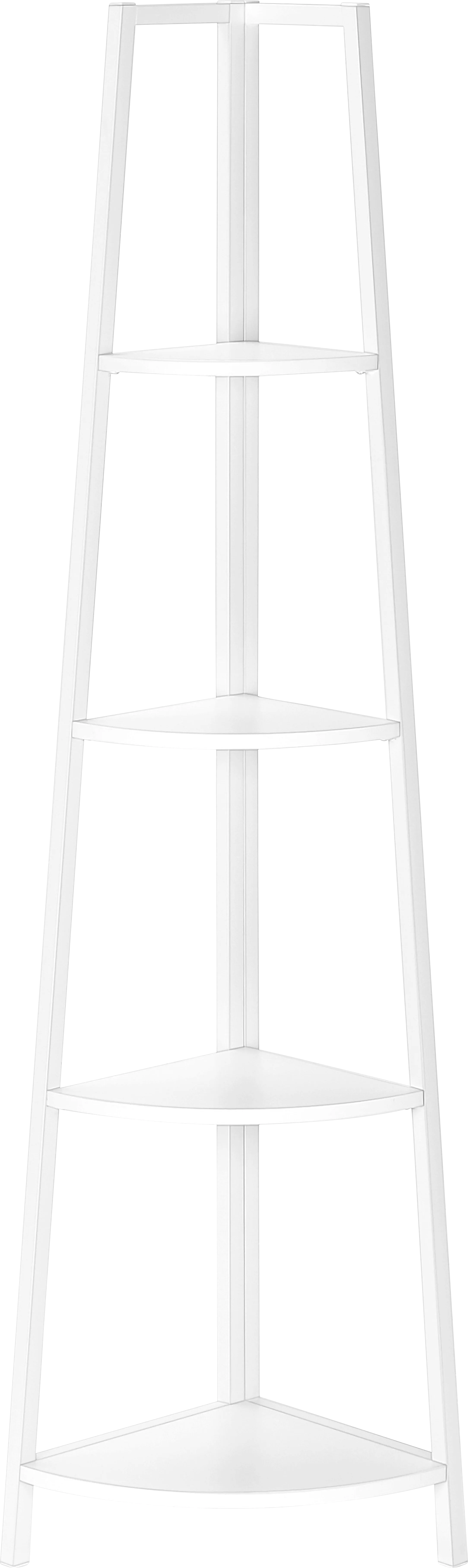 Zemke White Bookcase - Thumbnail - Image 1