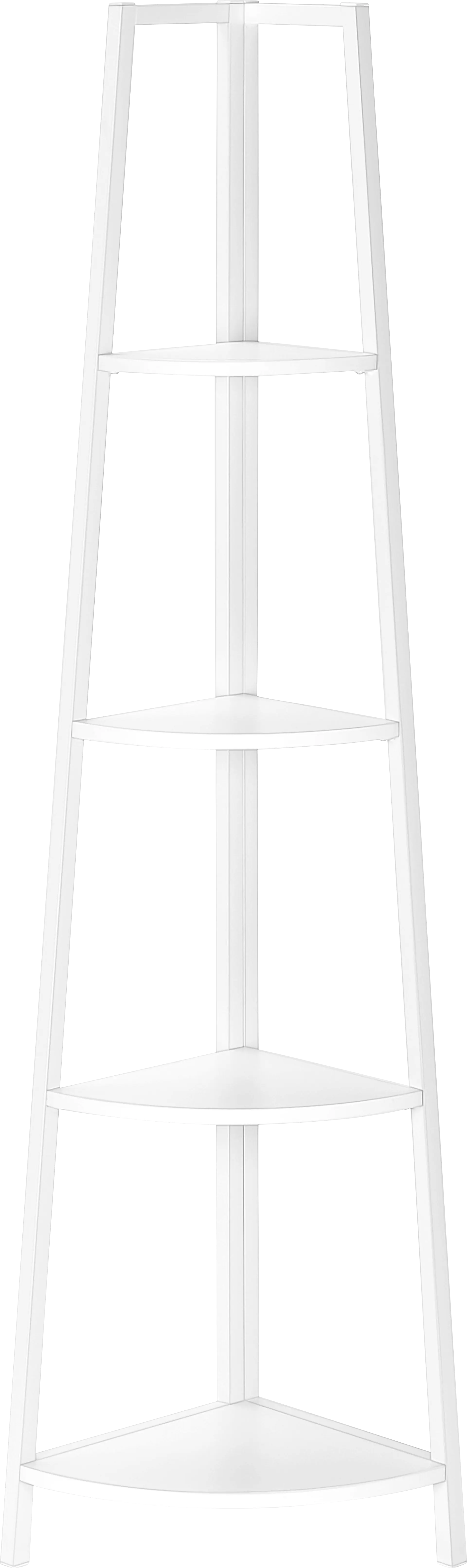 Zemke White Bookcase