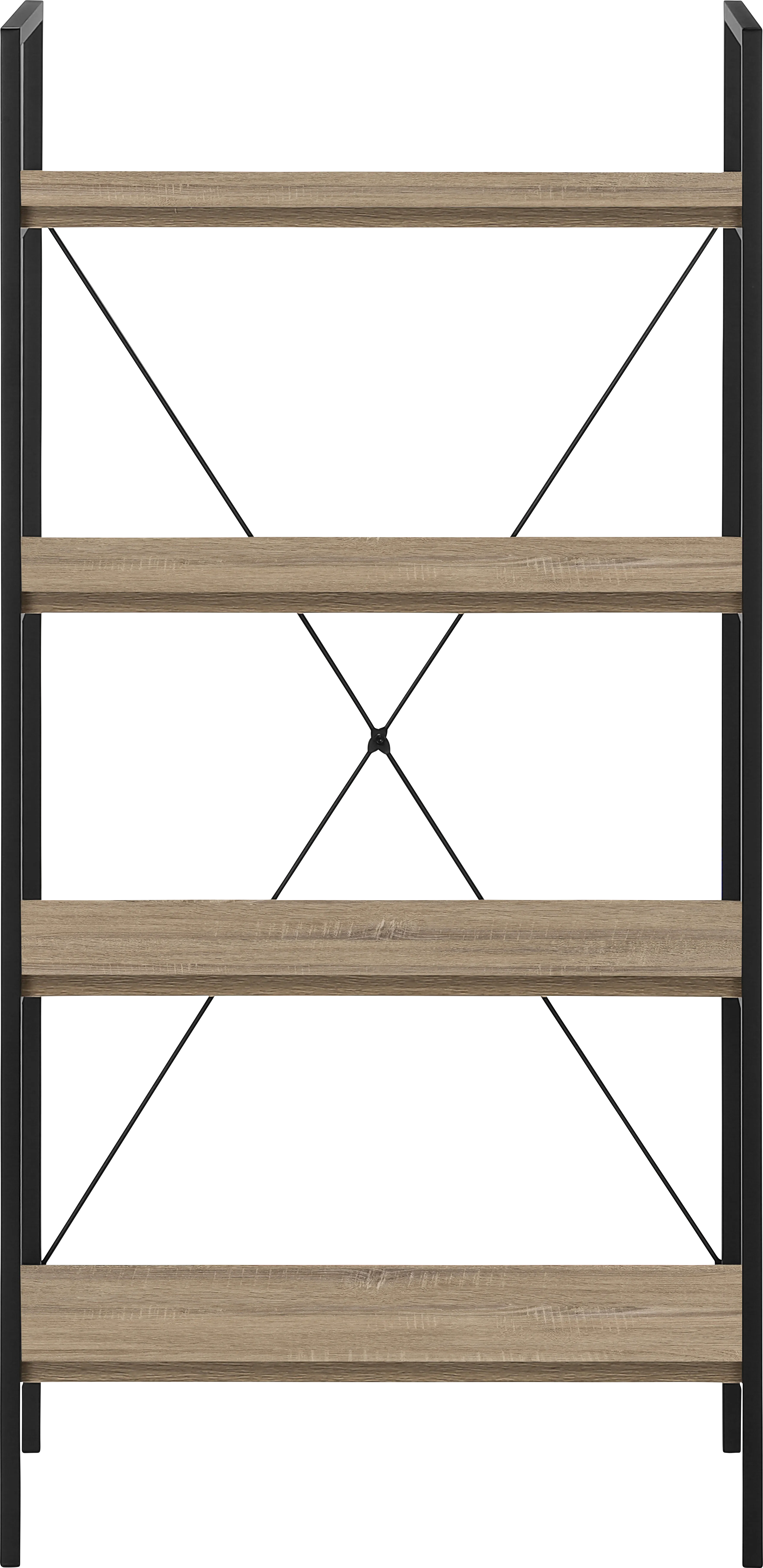 Wallcraft Taupe Bookcase - Thumbnail - Image 1