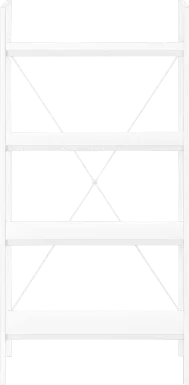 Wallcraft White Bookcase