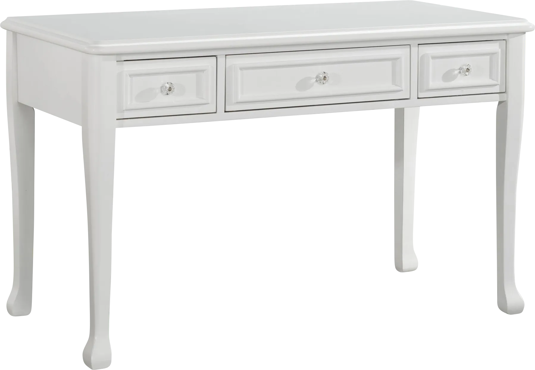 Bonielane White Desk - Thumbnail - Image 1