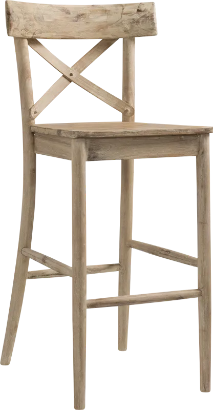Siebald Natural Bar Stool